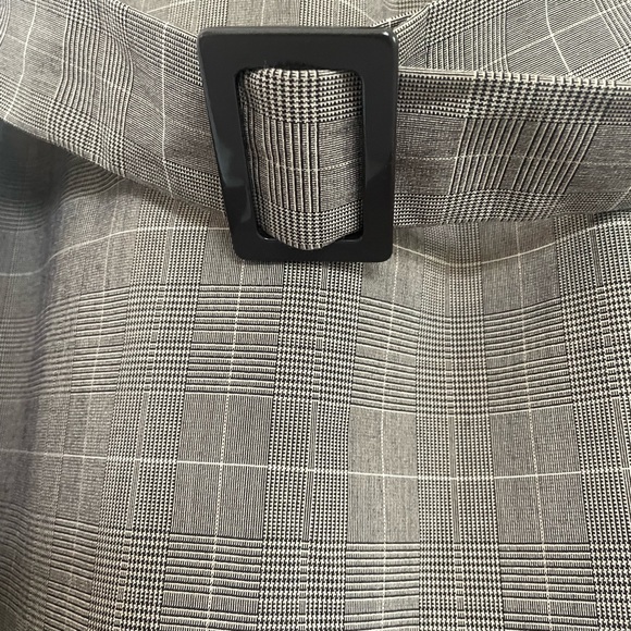 Michael Kors Plaid Belted Sleeveless Midi Dress Brown Size 12 - Picture 12 of 12